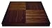 Simply Bamboo Brown Extra Large Rectangle Ribbed Bamboo Wood Serving Tray | Decorative Platters for Ottoman | Kitchen Tabletop | Coffee/Tea Tray - 23