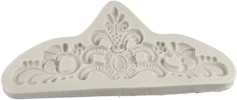Vintage Relief Baroque Silicone Cake Mould,Crown Chocolate Moulds Non Stick Sugarcraft Fondant Cake Decorating Tools for DIY Pastry Baking Tool image 2