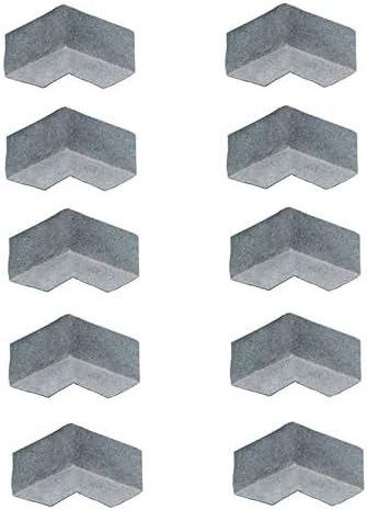 Wedi US5000007 Polyethylene Preformed Waterproofing Membrane Seamless Fleece Laminated Inside Corners 10 Pcs Pack