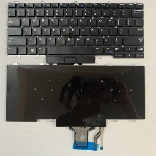 Clavier Latitude 5490 E5450 US pour coder et rédiger sur ordinateur Dell