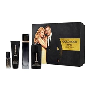 Paris Hilton Gold Rush Man Geschenk-Set, 4 Stück
