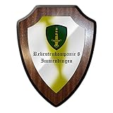 immendingen daimler jobs edle Optik Wappenschild Rekrutenkompanie 8 Immendingen Deutschland Bundeswehr #27906