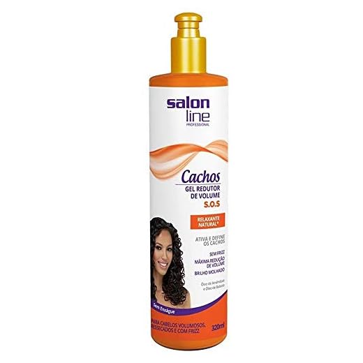 Gel Ativador Cachos Salon Line SOS Relaxante Natural 320ml
