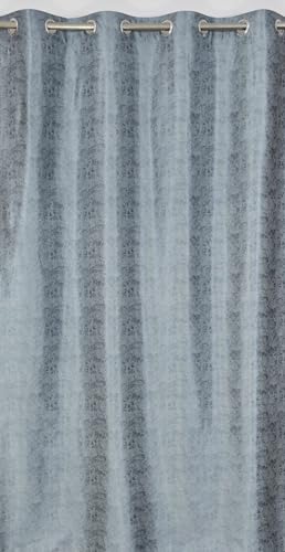 Image of Check Designer Curtains | Parde for Window| Drawing Room Living Room Curtain Panel 4X5 Feet Long Curtain Set of 3 Pcs, Dark Grey