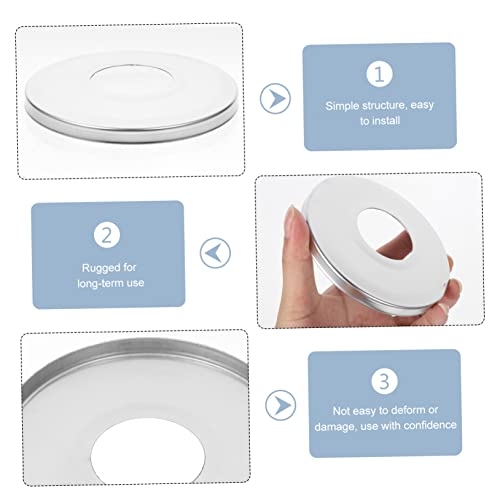 LIOOBO 4 placas tapa para escalera de piscina miniatura 3