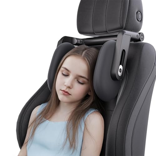 HSWT Car Headrest Pillow, Car Neck Pillow Head Pillow, Car Sleeping Travel Pillow, Car Neck Head...