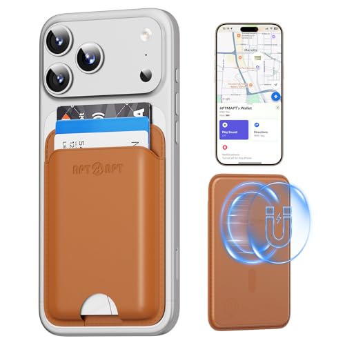 Portefeuille MagSafe Find My avec blocage RFID anti-perte pour iPhone 16