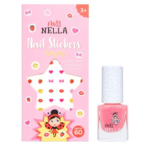 Miss Nella Peel-Off �l�C���|���b�V���ƃl�C���X�e�b�J�[�f���I�A��Ő��A60���̃X�e�b�J�[�A4ml�A�Ώ۔N��3�Έȏ�A�V���C�j�[�t�B�j�b�V��(�v���e�B�|�b�v)
