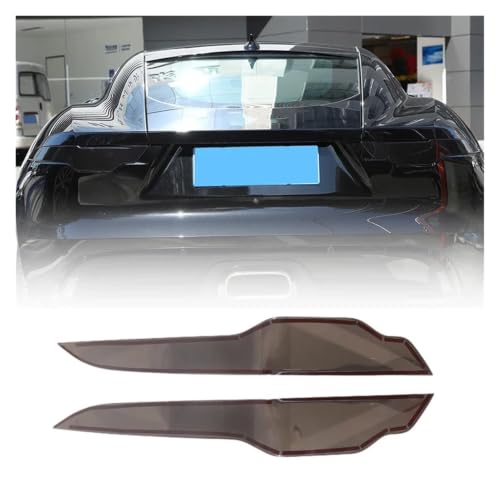 Cubierta de luz trasera de ABS para Jaguar F-TYPE 2013-2025, protector negro de intermitente 3