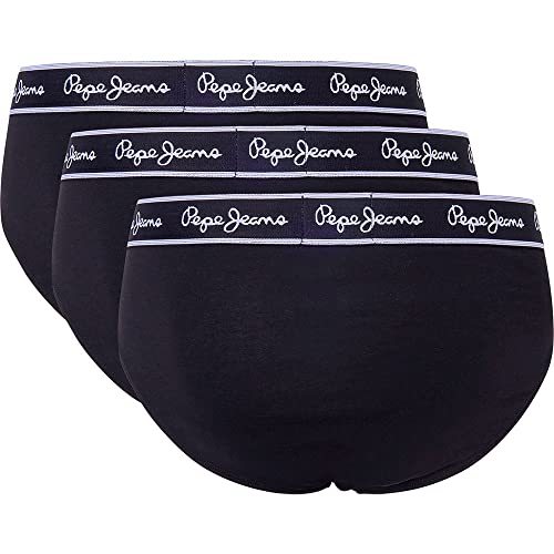 Pepe Jeans Herren Pepe Bf 3P Boxershorts, Black, L – Ansicht 3