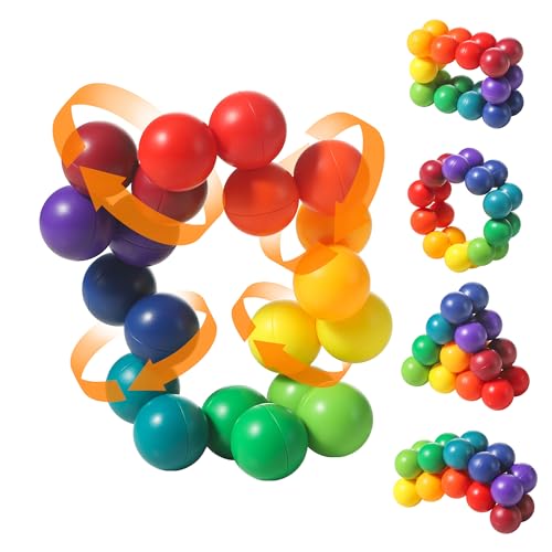 AIUAZA Autism Sensory Toys for Autistic Children, Fidget Toys for Adults Kids , Autism Toys for Toddlers 3-4, Airplane Car Travel Toys for Kids Ages 3-5, Colour