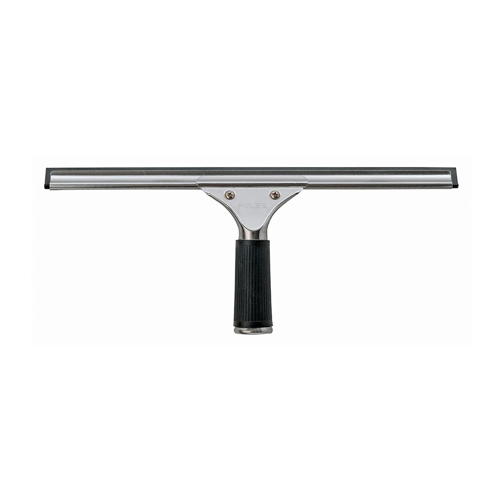 Avern Professional Window Squeegee Stainless Steel Wiper With Big 30cm/12inch Blade - Unclip & Replace !