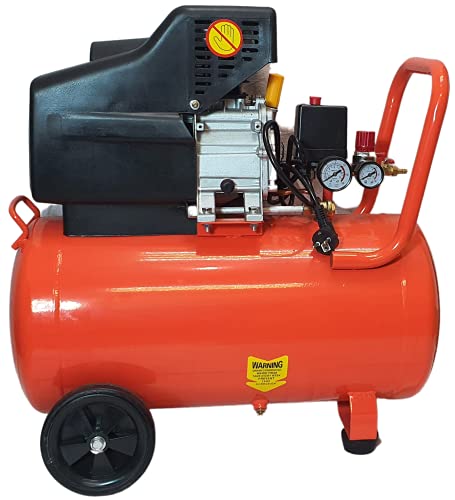 Compressor King 3Hp 50L Lubricated Air Compressor With 100% Copper Winding (WITH IMPACT WRENCH 650 AND PU PIPE)