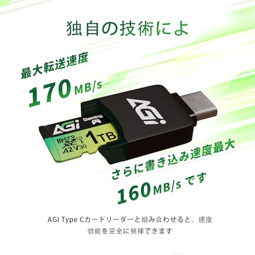 AGI AGI 1TB マイクロsdカード TF138 の商品画像 1