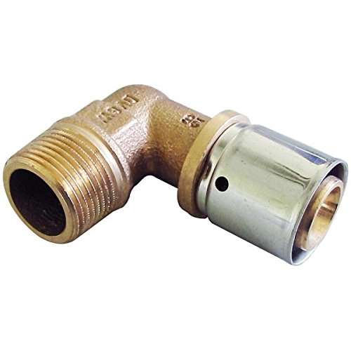 Oventrop Cofit P Press-Übergangswinkel mit Außengewinde 26 x 3,0 mm x R 1" 1512357