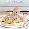 Move2Play 4-in-1 Baby Activity Center | Montessori-Inspired Design | 8 Interactive Toys | Tummy Time, Exersaucer & Toddler Table | Shower Gift | Essential | Must Have for 3, 6, 12 Month Old (Sun) #5