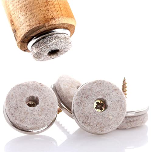 Bienka 48X Furniture Slides Felt Screw Leg For Felt #TOP4