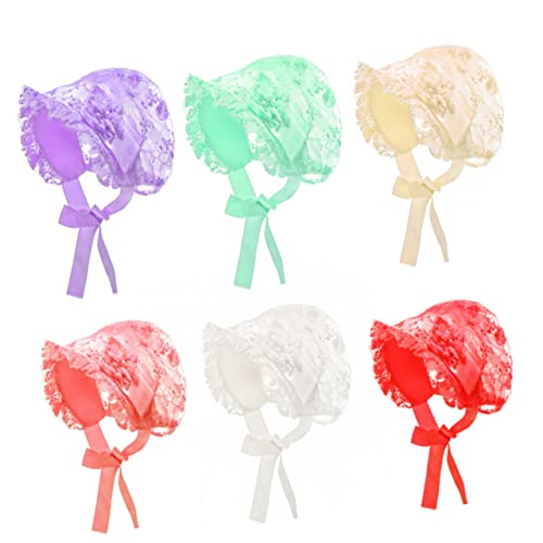 Topper Bonnet Newborn Has Hats Lace Lace Cap Hat Newborn Hat Lace Hat Red3