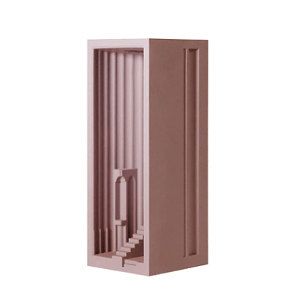 GATA Dormitorio de luz Nocturna USB Lámpara Decorativa de lámpara de Regalo Recargable de Puerto for Amigos, niños (Color : Pink)