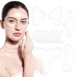 220 Stück Falten Pflaster Gesicht Anti Falten Pflaster Anti Wrinkle Patches Zornesfalte Silikonpflaster Gegen Falten Zornesfalte GläTten Stirnfalten