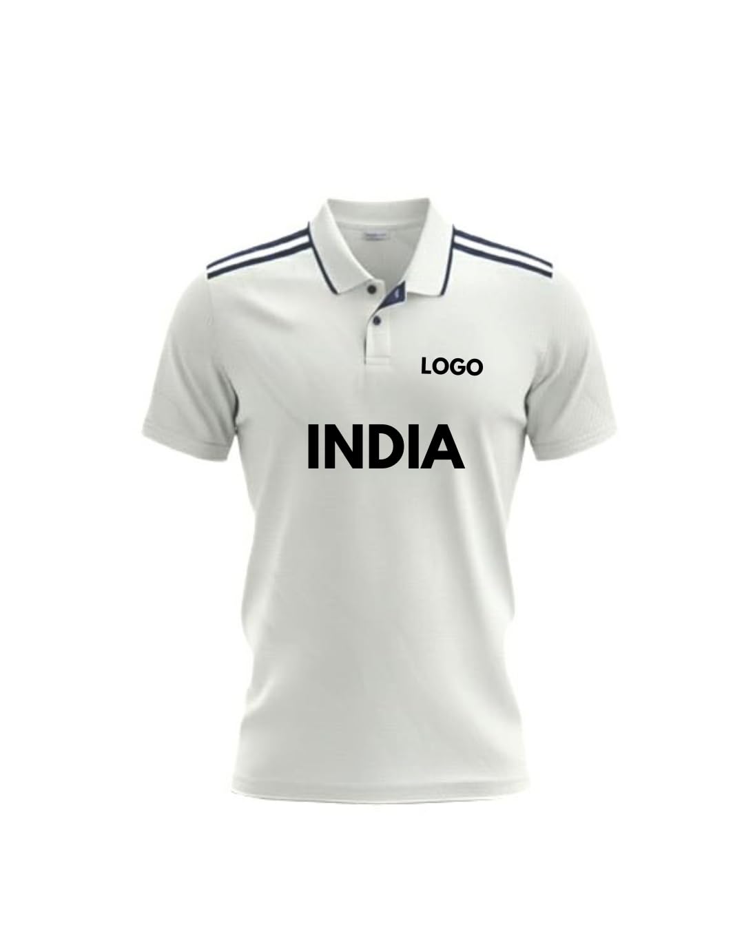 Kids White Sport Half Sleeves Jersey Unisex - StadiumEX-picture-22