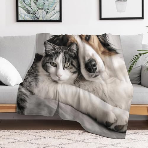 Couverture en lit épaisse douce pour soirées cocooning - 3