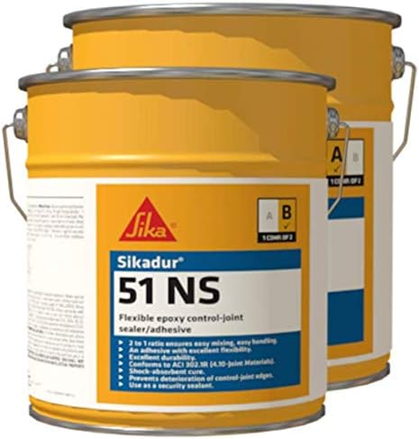 Sika Sikadur 51 NS 3 Gallon Unit, 2-component Flexible Epoxy Control-Joint Sealer