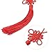 CHENGU 20 Pack Chinese Knot The Fortune Tassel Satin Silk Handmade Chinese Knotting Cord for New Year's Gifts, Spring Festival and Home Decor