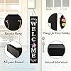 Amazon.com: LOTKEY Interchangeable Welcome Sign for Front Porch ...