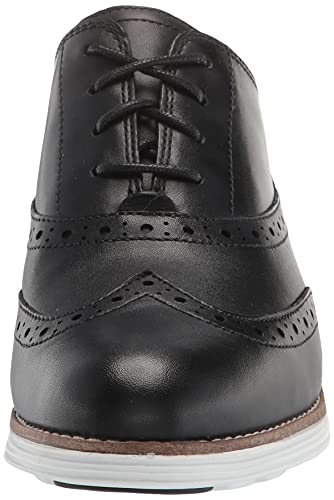 Cole Haan Women's Originalgrand Wingtip Oxford, Black/Optic White, 9 #TOP1