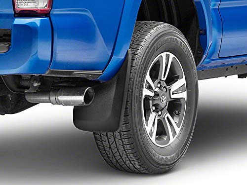 Image of Tecoom Mud Flaps Splash Guards Compatible with Toyota Tacoma 2016-2023 | with OEM Fender Flares, Front and Rear Heavy Duty Mudflaps 4Pcs Set ABS Molded