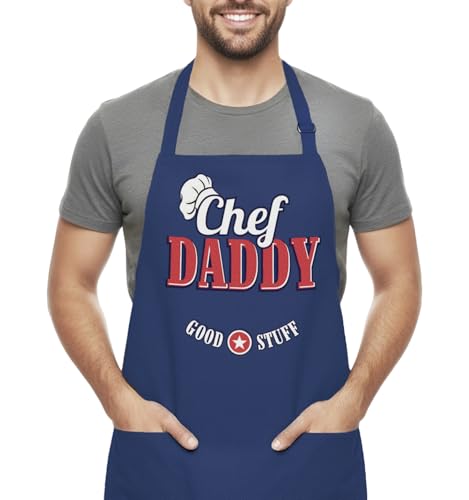 BARTME DESIGN Funny CHEF Daddy Cooking Apron - Good...