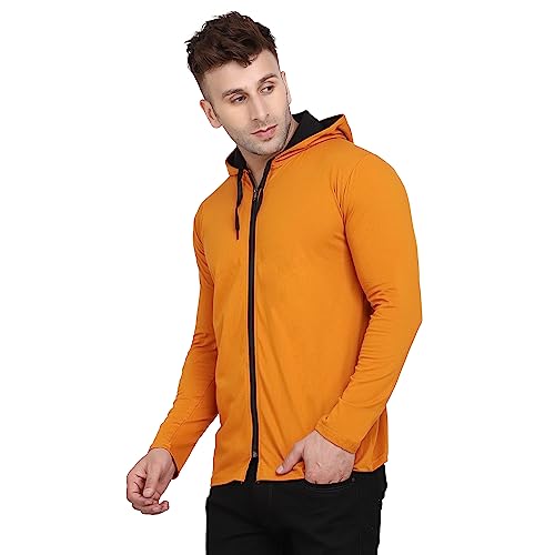 Image of Geum Men's Hooded Neck Full Sleeves T-Shirt