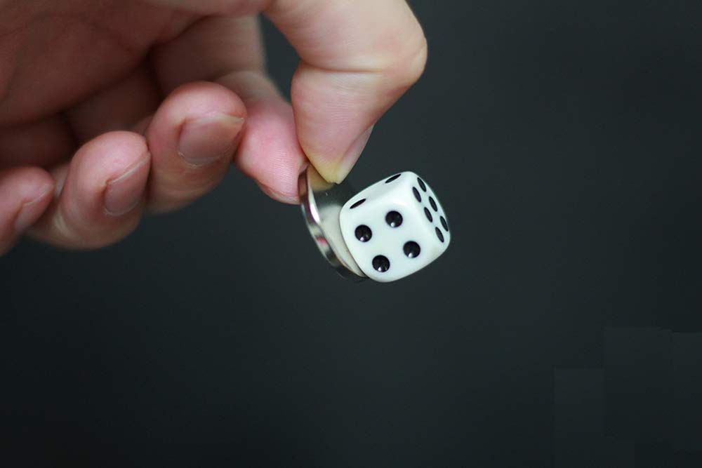 ZQION Winner's Dice di Secret Factory Trucco Magico Mentalismo Primo Piano Magico Fase Magica Illusione Trucco Magico