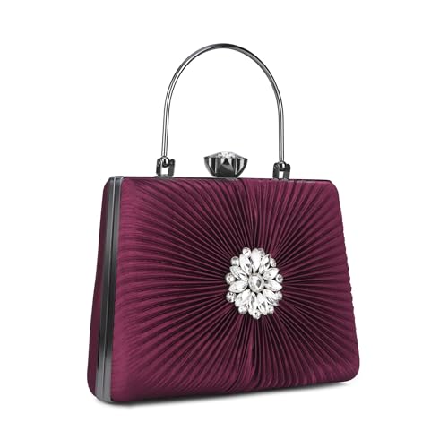 Image of Lavie Women's Ray Trapezoid Framed Clutch | Ladies Purse Handbag