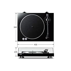 NAMSAR Retro Vinyl Record Player, Portable Bluetooth Vinyle Turntable Encodeur numérique intégré stéréo Haut-Parleur et la Courroie d’entraînement, entrée auxiliaire, RCA, 2 Vitesses 33/45 RPM - Les Beatles, Paul McCartney, John Lennon, RIngo Starr, George Harrison NAMSAR Retro Vinyl Record Player, Portable Bluetooth Vinyle Turntable Encodeur numérique intégré stéréo Haut-Parleur et la Courroie d'entraînement, entrée auxiliaire, RCA, 2 Vitesses 33/45 RPM – Image 7