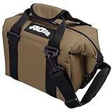 AO Coolers(エーオークーラー) 6パック キャンバス ソフトクーラー サンドトープ 軽量 保冷 クーラーボックス AO6TA (日本正規品) ウッドランドカモ