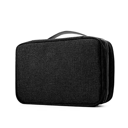 Bolsa de Maquiagem Portátil para Viagem Necessaire Masculina Feminina Viagem Mala Cabide Divisória A