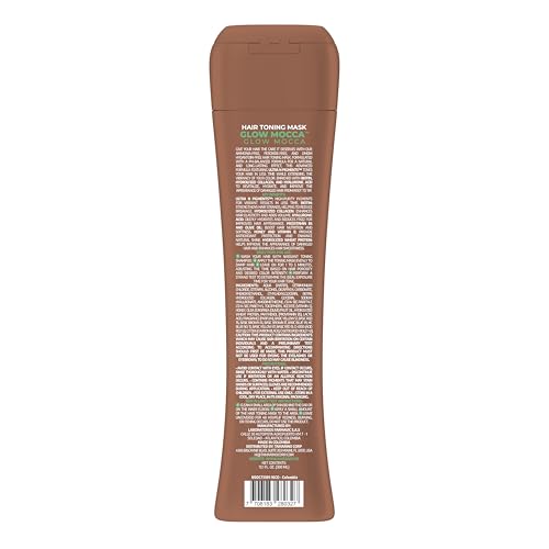 Image of Naissant Glow Mocca Hair Toning Mask | Ultra High-Purity Pigments | Neutralizes Red&Orange Tones | For Brown&Mocha Hair | Hyaluronic Acid, Collagen &Biotin |Paraben, Ammonia &Sulfate Free | 10.1 Fl Oz