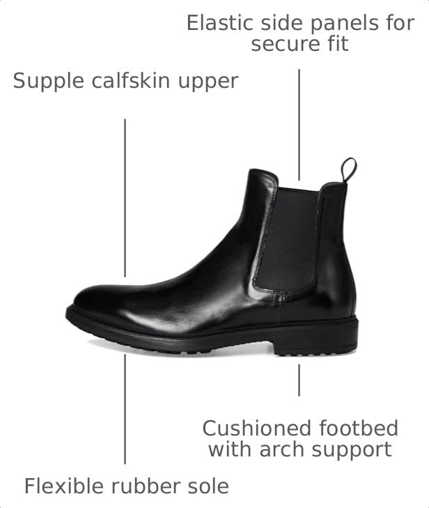 Image of To Boot New York Men's Largo Leather Designer Chelsea Boot