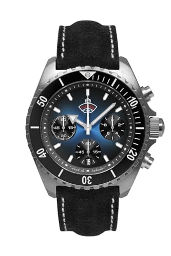 Ruhla Glasbach Cup Chronographe 4970-3 montre bracelet pour homme