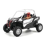 Diecast Masters BRP Bombardier Models 1:32 Scale Diecast Replica Can-Am Maverick Sport X xc 1000R - Silver | Item 60025