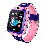 Präfekt Weihnachts- oder Geburtstagsgeschenk für Mädchen Jungen - Kinder Smart Watch Telefon, es wird viel Glück für die Kinder bringen. Es wird das beste Geschenk für Sie schönen kleinen Winkel Geburtstag oder Weihnachten sein. IP67 Wasserdicht, Ihr Kind kann diese wasserdichte Uhr im Alltag tragen, ohne sich Sorgen machen zu müssen, dass die Uhr bei Regen beschädigt wird.