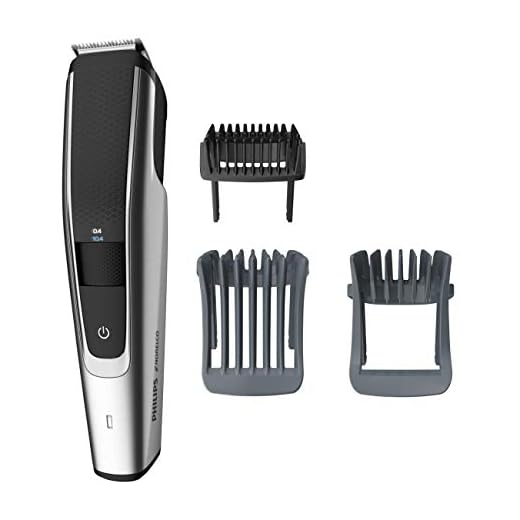 Philips Norelco Beard Trimmer and Hair Clipper Series 5500, electric, cordless, one pass beard trimmer and hair clipper with washable feature for easy clean - No blade oil needed - BT5511/49