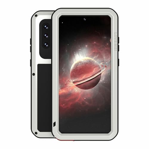 Coque Samsung S21 Ultra rigide silicone antichoc protection argent