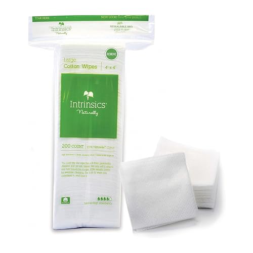 Intrinsics Large Cotton Squares (200 Count)