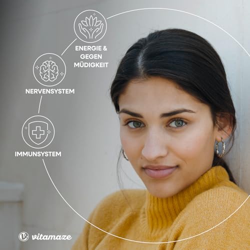 Vitamin B12 hochdosiert und vegan, Methylcobalamin, 500 mcg 180 Tabletten für 6 Monate Dauerversorgung, Natürliche Nahrungsergänzung ohne Zusatzstoffe, Made in Germany