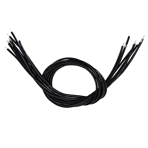 Abaodam 50�p�b�N �K�F�V�[���h�M�^�[�P�[�u�� 30cm ���� 22AWG ������ PVC�f�� �G���L�M�^�[ �x�[�X�p �m�C�Y�ጸ ���ϋv