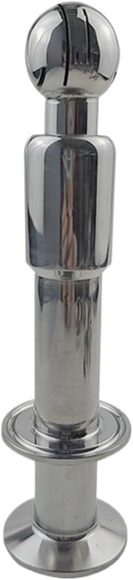 1.5" Tri Clamp to 2" Tri Clamp Tank Rotating CIP Spray Ball Tri Compatible Cleaning Ball,SS304 Stainless Steel