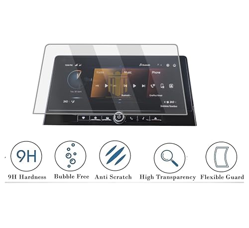 Image of HONEY TEMPERED HUB ( 3 PACK SCREEN GUARD COMBO for MAHINDRA XUV 3XO 2024 /10.25 INCH INFOTAINMENT & INSTRUMENT CLUSTER & AC VENT PROTECTOR / XUV3XO Digital Display Car Accessories [Not Tempered Glass]